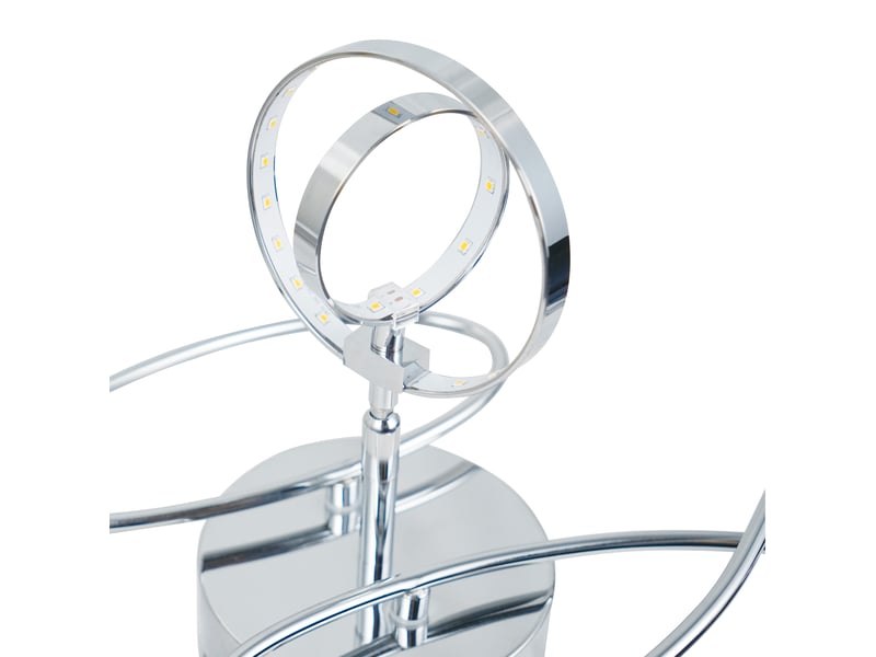 Plafonnier Métal chromé  - Conforama K