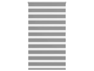 Store vénitien zebra, store de fenêtre 80,9 x 175 cm, largeur du tissu 76,7 cm, gris cf48213