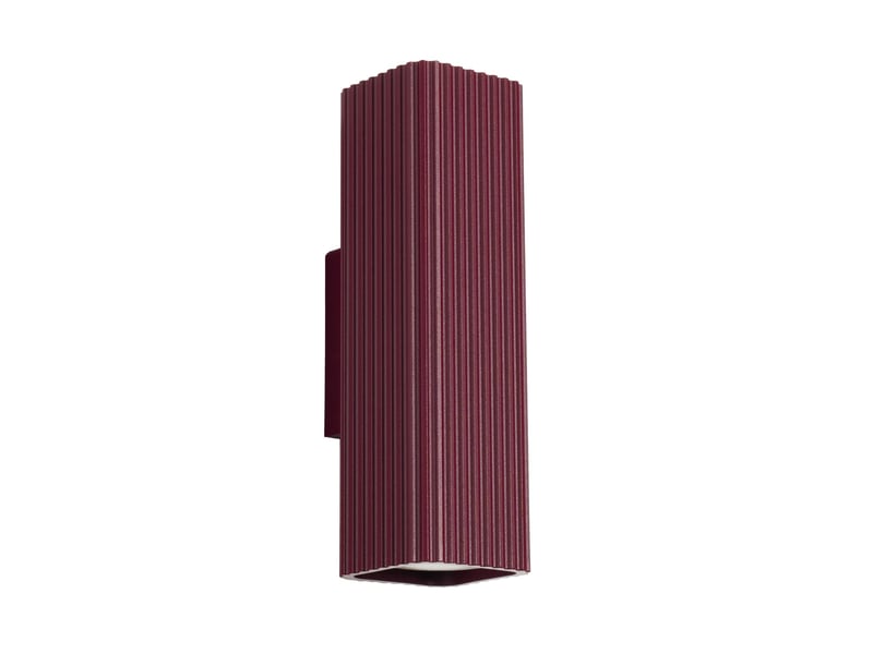  Applique rayo 20 bordeaux aluminium moderne 20x6x8cm SL.3218 - Conforama A