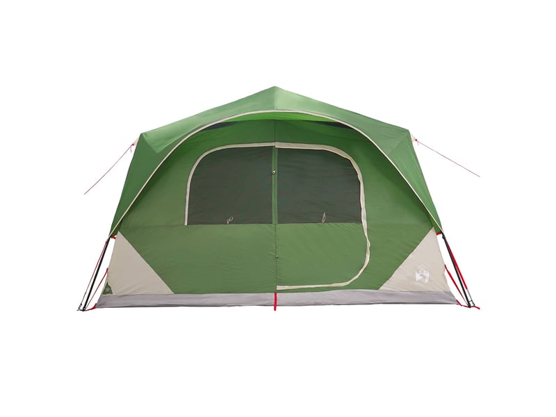 Tente instantanée, tente de camping 8 personne vert polyester et acier - Conforama E