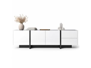 Meuble tv coloris bicolore 190 cm LPOSPI  