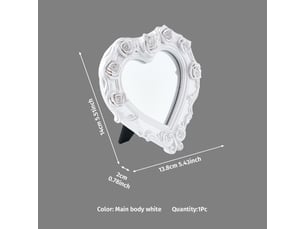 Miroir  à poser coloris jaune <strong></strong>  <strong></strong> - 1 cm x 1 cm
