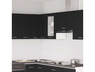 Vitrine coloris noir    - x