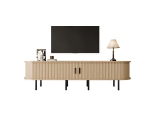 Meuble tv coloris naturel 170 cm <strong></strong>  <strong></strong>