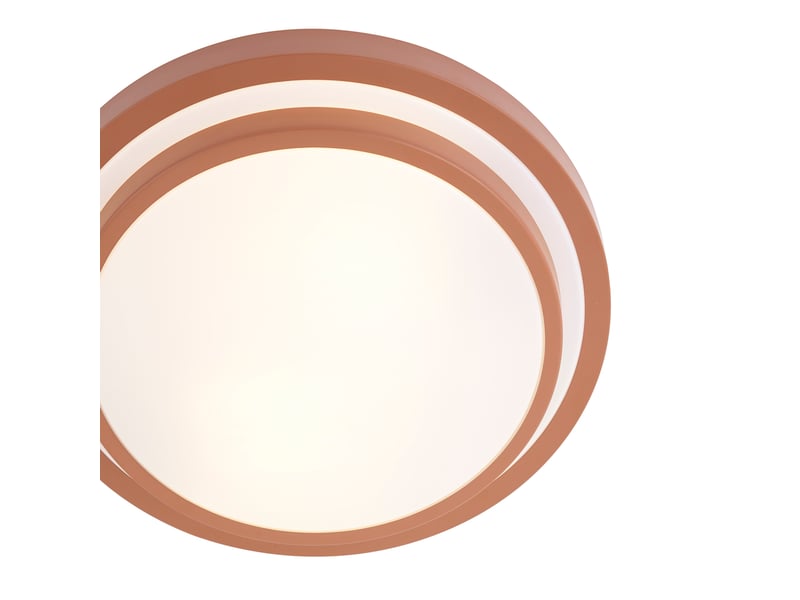 Moderne plafondlamp sienna met wit 34cm ip44 - walden  - Conforama B