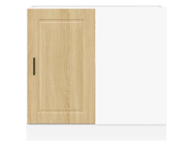 Meuble de rangement, armoire de cuisine porto chêne sonoma bois d'ingénierie shl6374 - Conforama D