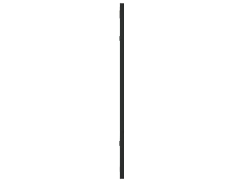  Miroir mural noir 50x60 cm rectangulaire fer cf62851  - Conforama D
