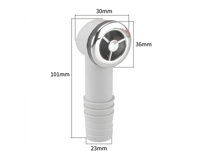  Tête de trop plein lavabo, 2 pièces, accessoires pratiques pour évier cuisine, installation facile  - Conforama B