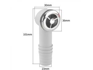 Tête de trop plein lavabo, 2 pièces, accessoires pratiques pour évier cuisine, installation facile