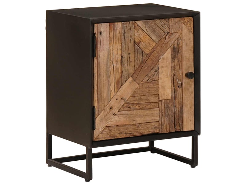  Table de chevet - cabinet de chevet - table de nuit faite main naturel 40 x 30 x 50 cm  - Conforama C