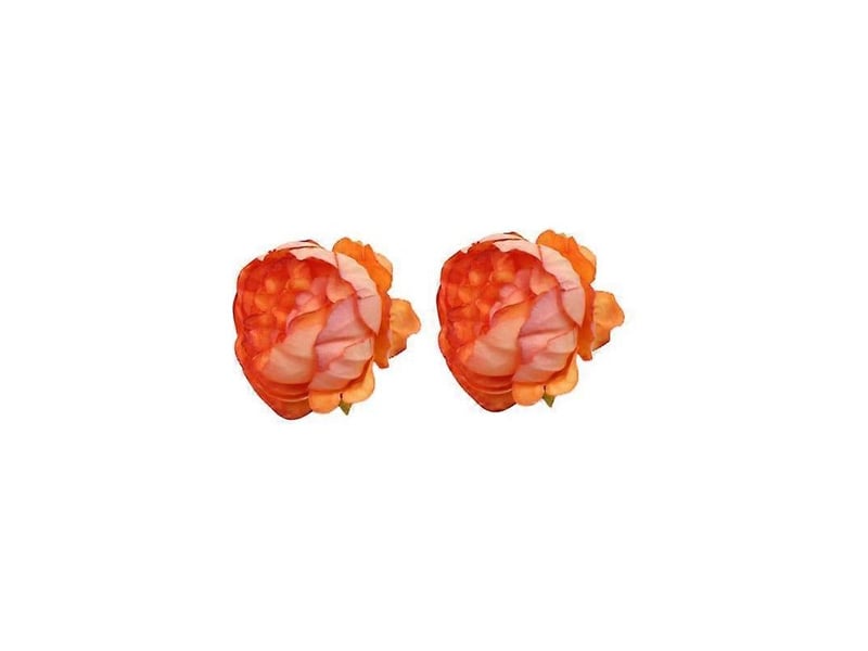  Lot de 2 têtes de pivoines artificielles pour mariage, loisirs créatifs, décoration de bureau.vert  - Conforama D