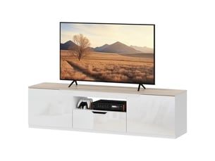 Meuble tv coloris naturel 38 cm <strong>ATELIER CONFORTIEL</strong> <strong></strong>