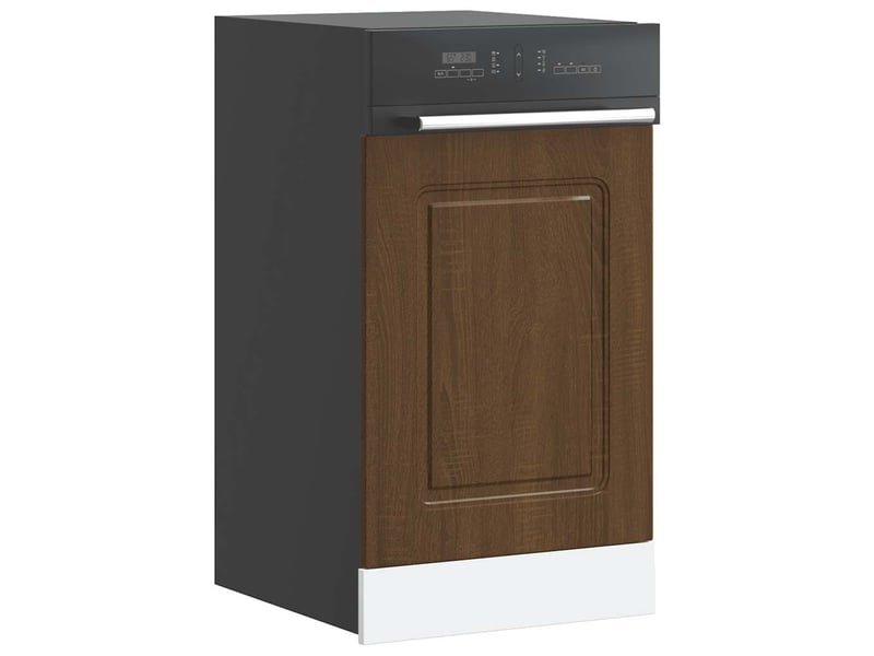  Panneau de lave-vaisselle kalmar chêne marron 45x1,5x57cm  - Conforama B