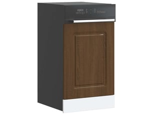 Panneau de lave-vaisselle kalmar chêne marron 45x1,5x57cm