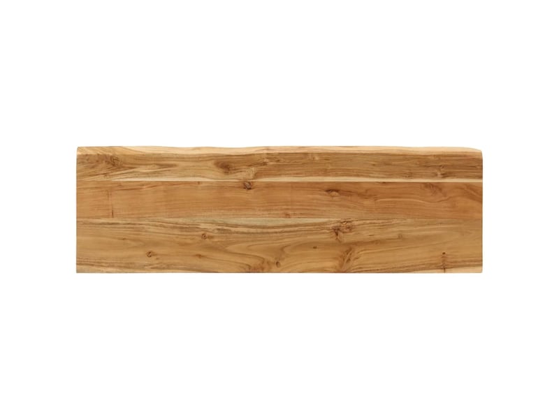  Banc avec bord vivant 105 cm bois d'acacia massif  - Conforama E