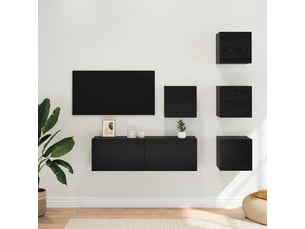 Meuble tv coloris noir 30.5 cm <strong></strong>  <strong></strong>