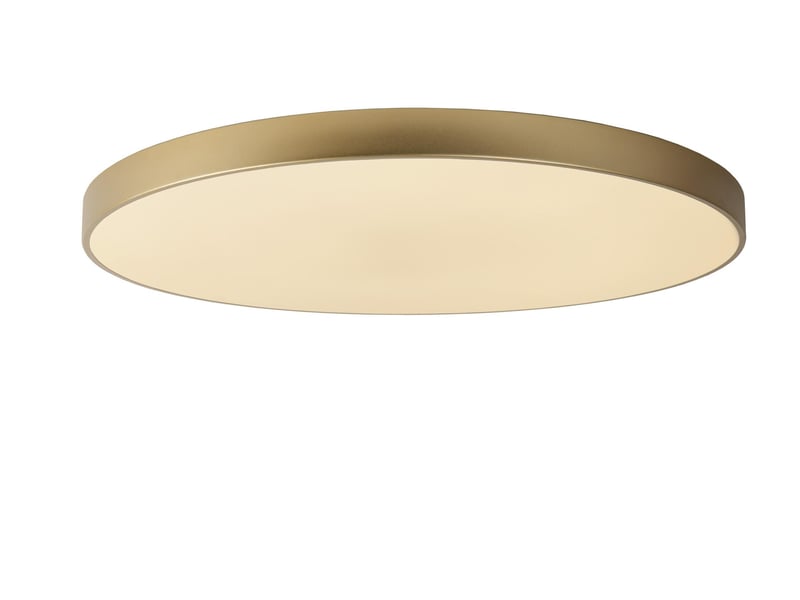 Plafonnier led 3 step dim 2700k or mat laiton - lucide - unar  - Conforama A
