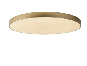 Plafonnier led 3 step dim 2700k or mat laiton - lucide - unar
