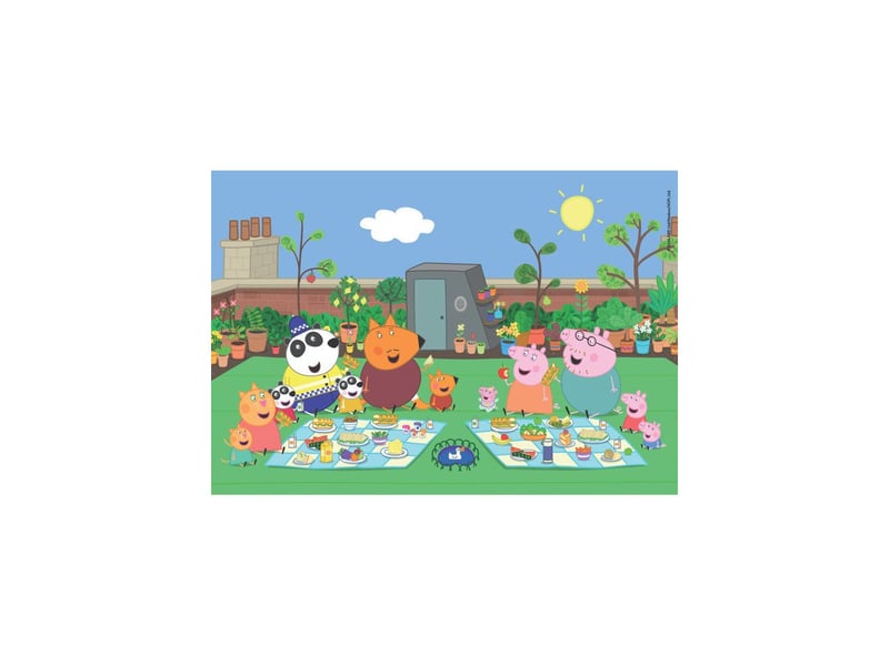  Puzzle maxi 24 pieces peppa pig 62 x 42 cm CLE8005125248346 - Conforama B