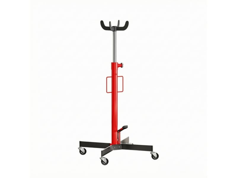 Table élévatrice hydraulique mobile 500 kg en acier, pédale et roulettes pivotantes - Conforama A