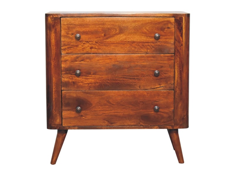  Artisan furniture commode bera en bois massif  - Conforama A