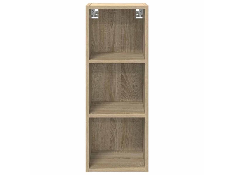 Meuble de rangement cuisine, armoire suspendue chêne sonoma 30x29,5x80cm  - Conforama E