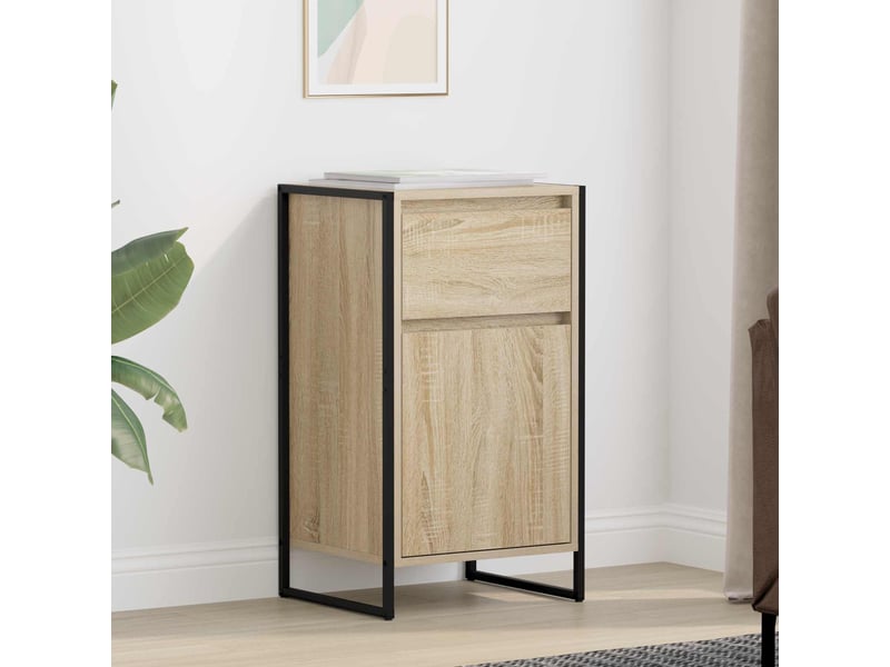  Buffet - bahut - meuble de rangement sonoma 43 x 36 x 75,5 cm bois d'ingénierie  - Conforama B