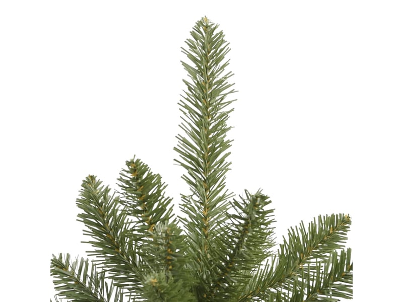  Sapin de noël artificiel, arbre de noël à charnières avec support vert 210 cm  - Conforama D