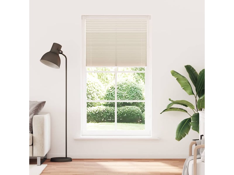  Store plissé, store de fenêtre 100x200 cm crème cf46627  - Conforama B