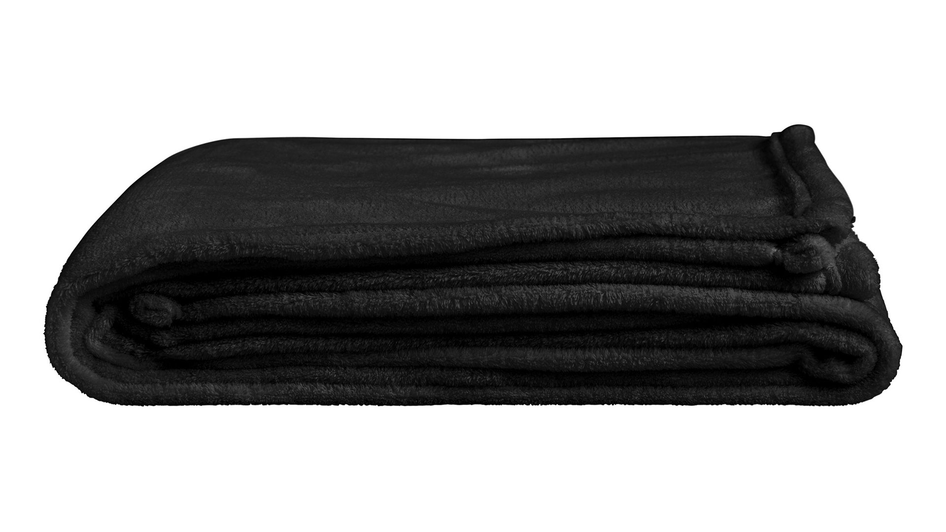 CONFORAMA Plaid 180x230cm LILOU coloris noir