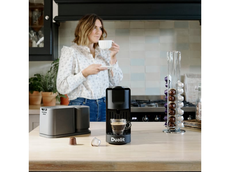 Dualit - machine à café à dosettes compatible nespresso 85191 - the pod 85191 - Conforama D