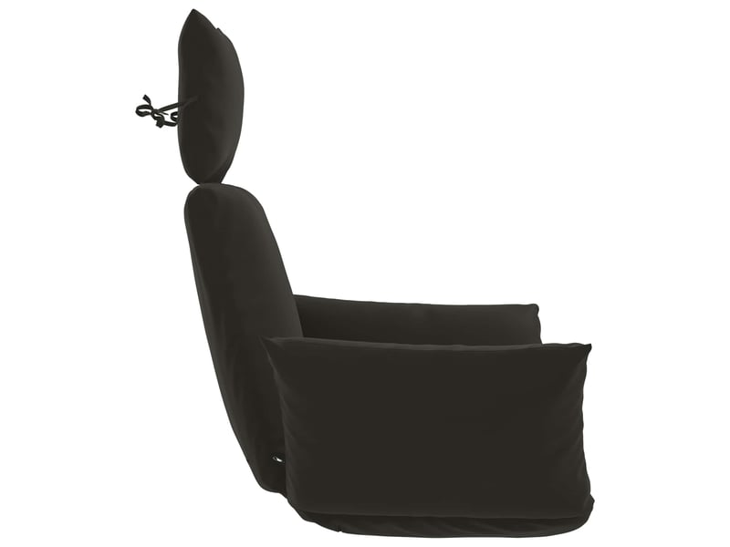  Coussin pour balançoire de chaise d'œuf, coussin d'intérieur et d'extérieur adirondack putten 100 % polyester noir 60 x 145 x 10 cm cf50073  - Conforama D