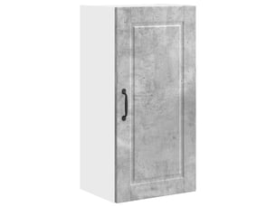 Armoire de cuisine gris béton 40x31x80cm bois d'ingénierie shl4291