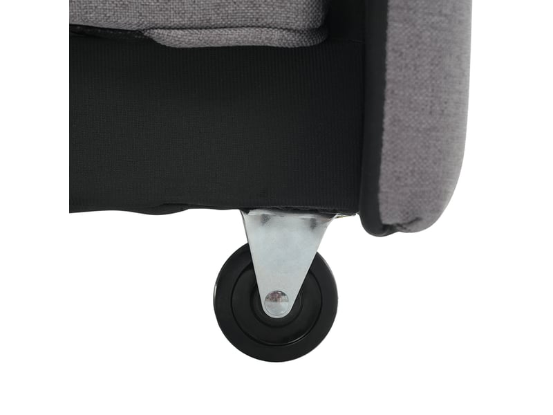  Canapé-lit convertible - multifonctionnel - 180x127 cm - gris antique - dossier réglable  - Conforama W