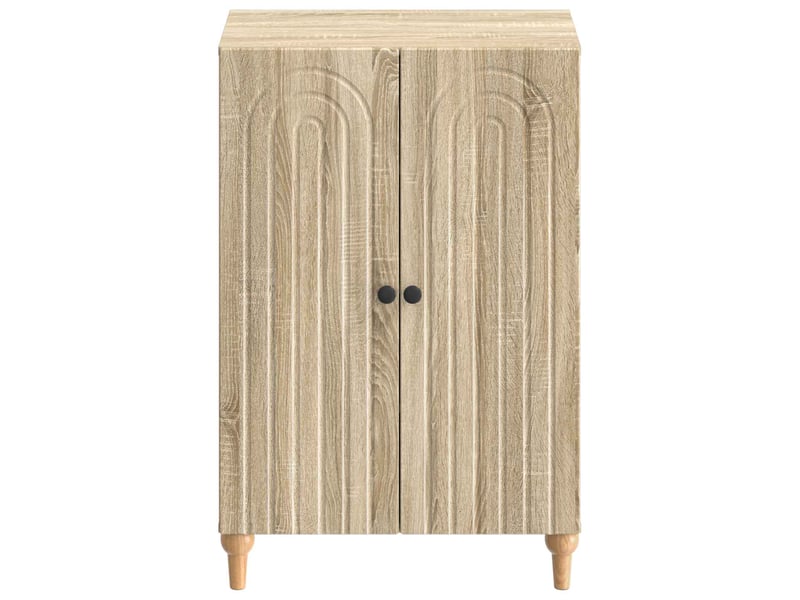  Meuble à chaussure, cabinet à chaussures alkmaar 59,5x39,5x90 cm chêne sonoma  - Conforama D