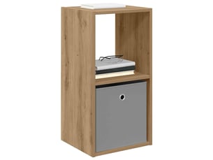 Table de chevet - cabinet de chevet - table de nuit chêne artisanal 35 x 32 x 68,5 cm
