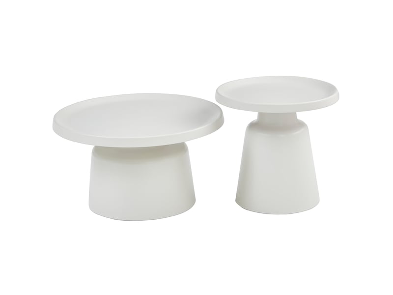  Selsey brin - ensemble de table basse - 70 cm - crème Brin - Conforama A