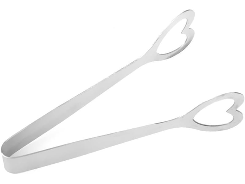  Pince à glaçons en acier inoxydable pince à sucre en forme de cœur pour de mariage longueur 12cm No Commercial reference - Conforama A