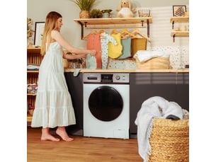 Lave linge ouverture hublot <strong>CECOTEC</strong>  - 7 kg 1200 trs/min profondeur 55 cm