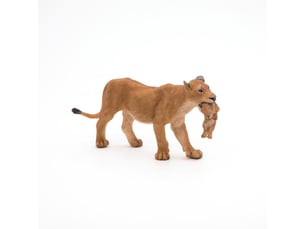 Lionne avec lionceau papo figurines