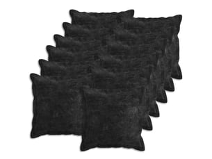 Lot de 12 housses de coussin houten anthracite 40 x 40 cm cf48997
