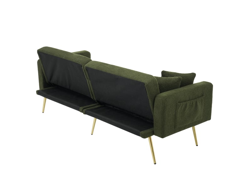  Canapé convertible, canapé-lit, mobilier pour espace de vie, pour intérieur, usage quotidien, format adapté au salon  - Conforama W