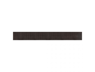 Tapis rectangulaire marron foncé 60x500 cm bambou - comfortxl