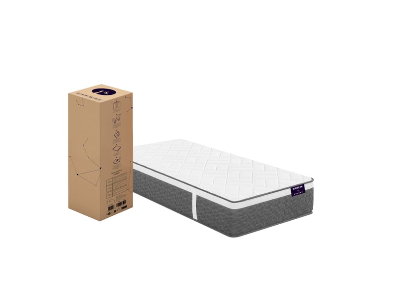  Matelas Ressorts + mémoire de forme 90x1  - Conforama M