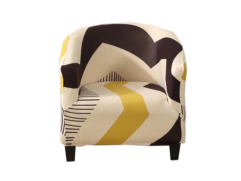  Housse de fauteuil cabriolet extensible housse de canapé 1 place  - Conforama A