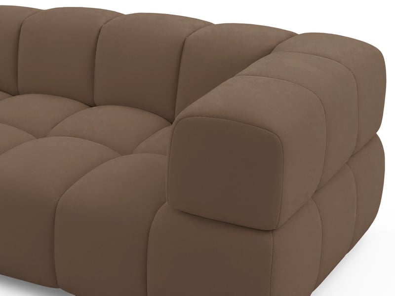 Selsey hollme - canapé - 190 cm - velours brun clair Hollme - Conforama D