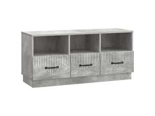 Meuble tv coloris gris 102 cm <strong></strong>  <strong></strong>