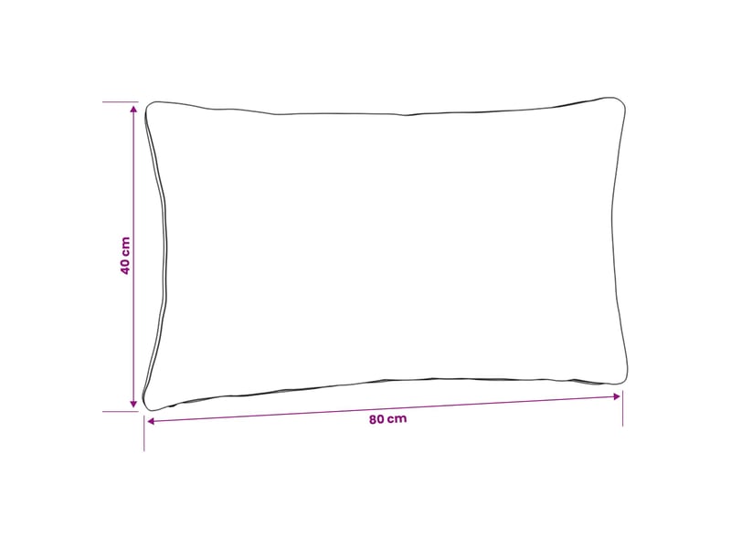 Coussin de dos, coussin de dossier 1 pièce putten 100 % polyester taupe cf54452 - Conforama E