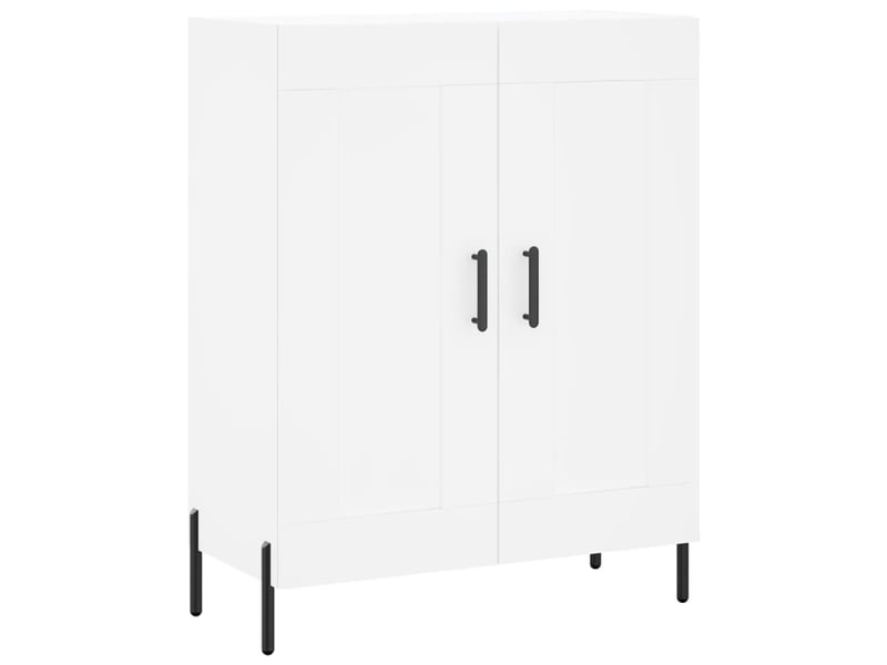  Buffet - bahut - meuble de rangement blanc 69,5x34x90 cm bois d'ingénierie  - Conforama A