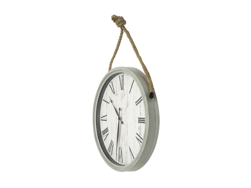  Horloge murale fabrilamp zaman ø 50 cm blanc 192510001 - Conforama C